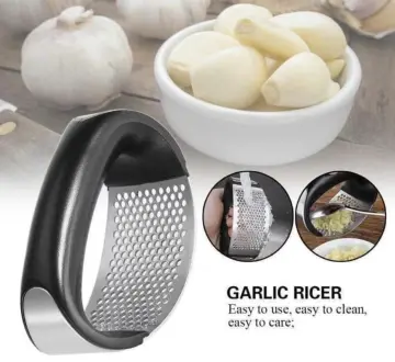 Heavy Duty Metal Garlic Press Mincer Squeezer Easy Crusher Chopper Kitchen  Tool for sale online