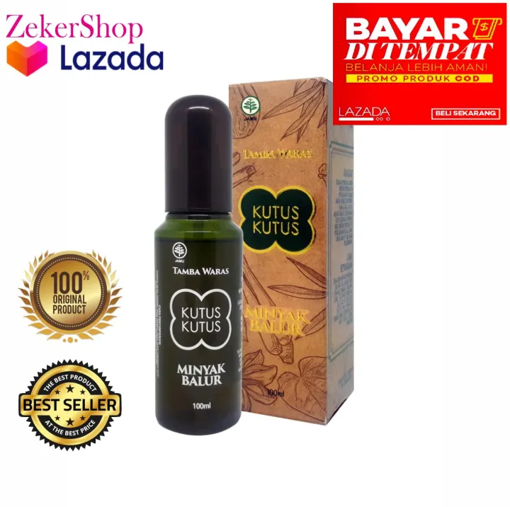 Minyak Gosok Kutus Kutus 100ml Tamba Waras Balur Original Asli Bali