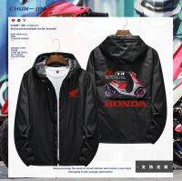 2023High quality new style Original Retro Honda DIOSR Mood Modified Motorcycle Locomotive Enthusiasts Riding Tooling Jacket Jacket Trendy