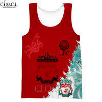 2023 NewCLOOCL Liverpool โลโก้3D พิมพ์ขายร้อนผู้ชายผู้หญิง Beach Vest