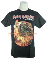 เสื้อวง IRON MAIDEN ไอเอิร์นเมเดน ไอร่อน ไซส์ยุโรป เสื้อยืดวงดนตรีร็อค เสื้อร็อค  PTA1803 ส่งจาก กทม.