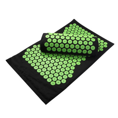 Acupressure Mat with Pillow Acupressure Set for Soothing Relaxation Back Pain Massage Cushion Yoga Mat Exercise Acupuncture Pads