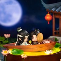 Original Mo Dao Zu Shi อะนิเมะ Fiugre Wei Wuxian Lan Wangji Action Figurine Decor จี้ Night Light ฐานเด็กของเล่นของขวัญ