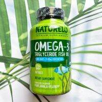 (Naturelo®) Omega-3 Triglyceride Fish Oil One Daily 1100 mg 60 Softgels โอเมก้า 3 น้ำมันปลา ไตรกลีเซอไรด์