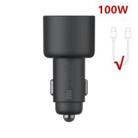 【▤】 FairBay อะแดปเตอร์เครื่องชาร์จ QC ที่ชาร์จ USB คู่ที่ชาร์จแบตในรถ100W 37W 5V 3A สำหรับสมาร์ทโฟน10