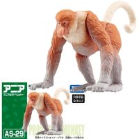 Takara Tomy Ania Animal Advanture As-29งวงลิงเรซินของเล่นการศึกษาของเด็กตุ๊กตาขยับแขนขาได้ขนาดเล็ก