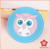 PVC ลายการ์ตูน วัสดุกันลื่น ​ล้างได้ ทนความร้อน ที่รองแก้วCartoon PVC Coaster