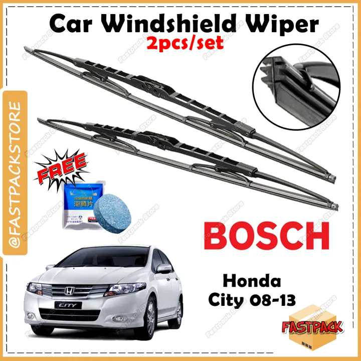 For Honda City 0813 BOSCH ADVANTAGE Wiper Front FREE Windshield