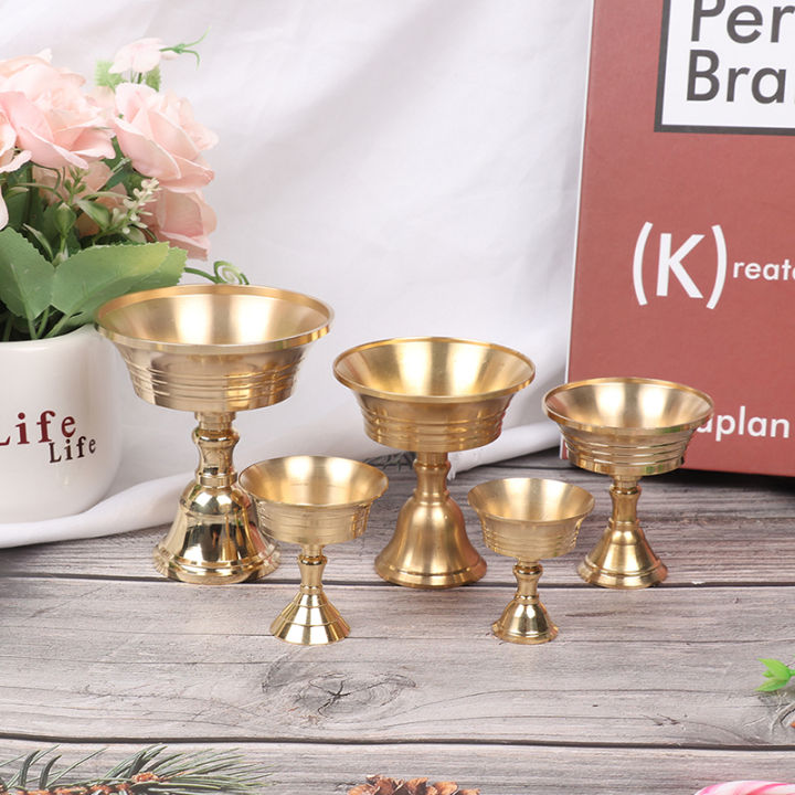 baoda-multi-size-golden-copper-alloy-candle-holder-แท่งเทียนประดับบ้าน