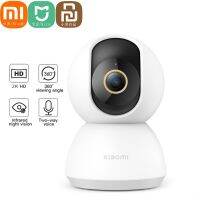 Xiaomi Mijia กล้องสมาร์ทไอพีอัลตร้า HD 1296P,Wi-Fi หมุนได้360เว็บแคมวิดีโอ ° การมองเห็นได้ในเวลากลางคืนกล้องนิรภัยสำหรับแอป MiHome