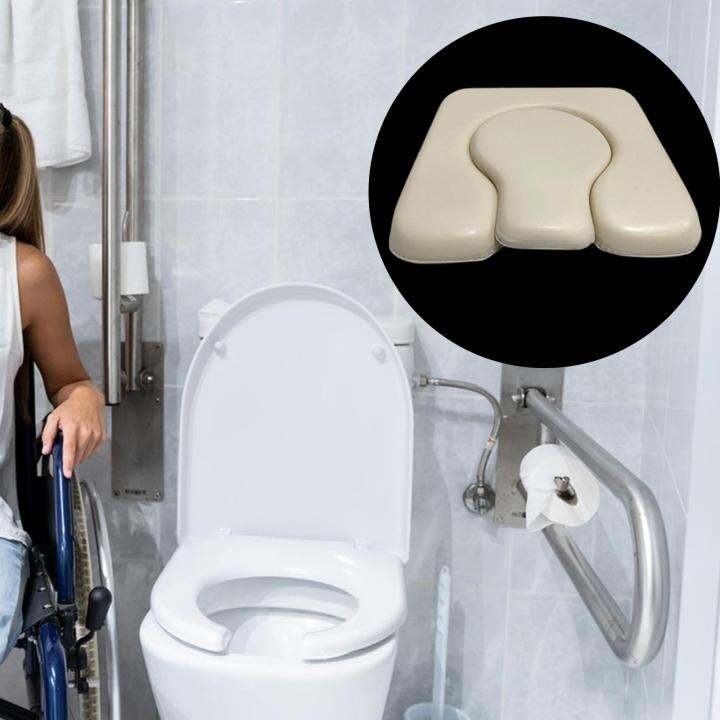 Ailong Commode Seat Cushion Toilet Cushion Removable Comfortable for