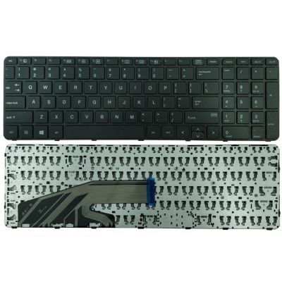 NEW US Laptop keyboard for HP PROBOOK 450 G3 455 G3 470 G3 no backlit with Frame No Pointer