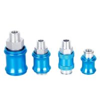 Aluminum Pneumatic Hand Slide Valve HSV-06/08/10/15/20 1/8 1/2 3/4 Manual Push Exhaust Control Switch External-Internal Thread