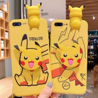 【นานาโกะอิเล็กทรอนิกส์】Pikachu โปเกมอนสำหรับ Huawei P20 P30 P40 Lite Pro Y9 Y6 Y9 Y9s Mate 20 Lite NOVA 5T เชือกเคสมีขาตั้งโทรศัพท์