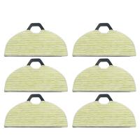 6Pcs for Shark RV2001WD Robot Vacuum Cleaner Microfiber Mop Cloth Cleaning Cloth Replacement Use Quality Parts