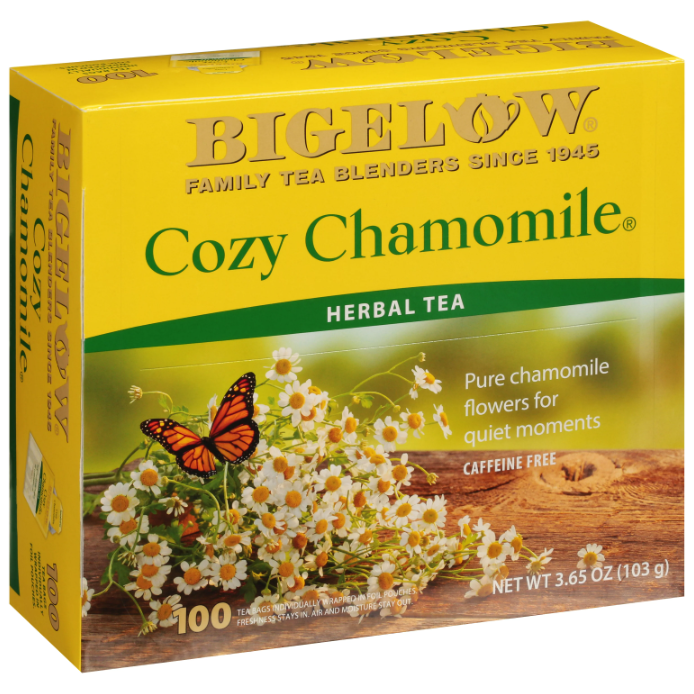 Bigelow Cozy Chamomile Herbal Tea 100s Lazada PH
