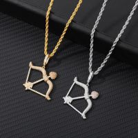 Men 39;s New Fashion Love Cupid 39;s Arrow Pendant Necklace Couple Romantic Campus Dating Necklace Accessories Gift