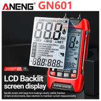 ANENG GN601 0 ~ 99.9 เครื่องวัดความชื้นไม้20.5 RH แสดงผลเครื่องวัดความชื้นไม้เครื่องวัดอุณหภูมิความชื้นแบบดิจิตอลสำหรับไม้ ~