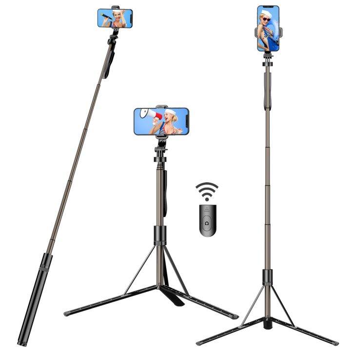 60 Cell Phone Selfie Stick Tripod Stand All In 1 With Integrated