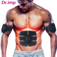 ZZOOI Unisex EMS Wireless Muscle Stimulator Trainer Smart Fitness Abdominal Trainning Electric Weight Loss Stickers Body Slimming Belt