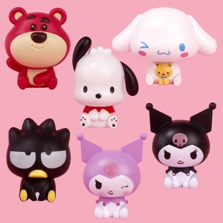 Sanrio Mô Hình Nhân Vật Cinnamoroll Hello Kitty Kuromi Trang Trí Bánh Kem Diy Lazadavn 4867