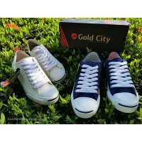 รองเท้าผ้าใบผู้ชาย Jack แจ๊คสไตล์คอนเวิสยี่ห้อGoldCity  สีขาว-ดำ-กรม-แดง-ดำดำ-ครีม 37-45 รองเท้าผู้ชาย รองเท้าหุ้มส้น