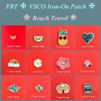 ☸ VSCO - Beach Travel Patch ☸ 1Pc DIY Sew on Iron on Badges Patches Apparel Appliques