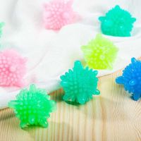 【cw】 4 pcs Magic Laundry Ball For Cleaning Reusable Washing Machine Clothes Softener Starfish Shape Solid  Household Cleaning Balls