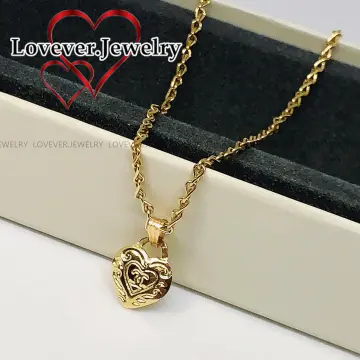 Double Layered 0.29ctw Lab Grown Diamonds Love Necklace NL-00683WHT–Smiling  Rocks