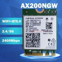 1650x นักฆ่า AC Dual Band 2.4Gbps AX200NGW ไร้สายการ์ด Wifi AX200NGW 802.11AX /Ac/a/b/g/n บลูทูธ5.0แล็ปท็อปสำหรับ Windows 10