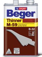 เบเยอร์ ทินเนอร์ #M-59 Beger Thinner M-59 ขนาด 1กล. (3.785ลิตร)