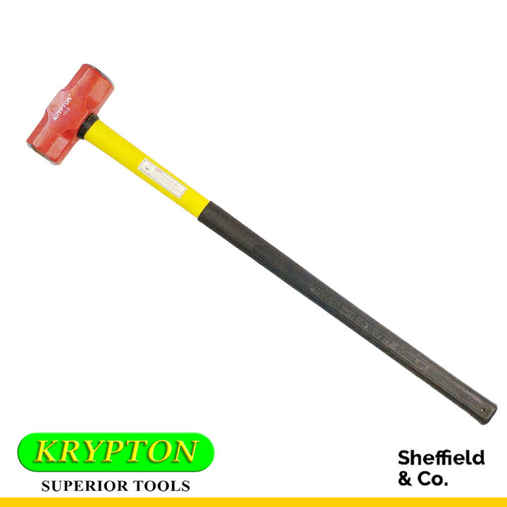 Krypton Sledge Hammer with Fiberglass Handle, 10 lbs Lazada PH