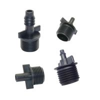 1/2 Inch male thread Straight connector Irrigation Plumbing Pipe Fittings Joint tube Adapter Quick Connectors 10 Pcs