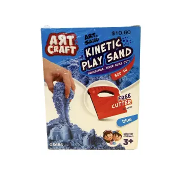 Kinetic Sand Colour Blue Pack of 500g