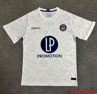 Toulouse ไม่อยู่สีขาวเสื้อเชิ้ต23-24ฉบับพัดลมเสื้อแข่งฟุตบอลคุณภาพของไทย