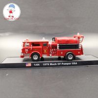 【♕】 Fashions King รถแลดเดอร์รถบรรทุกขนาด1:64ระดับจากอเมริกา1979 33 CF Pumper Red โมเดลรถบรรทุกคอลเลกชันรถของเล่น