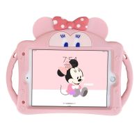 สีชมพู Minnie สำหรับ IPad 9.7 2017 2018 Mini Case สำหรับ IPad 10.2 Pro 9.7 แท็บเล็ต Soft Silicon Stand Funda สำหรับ Air 1 2-g0g