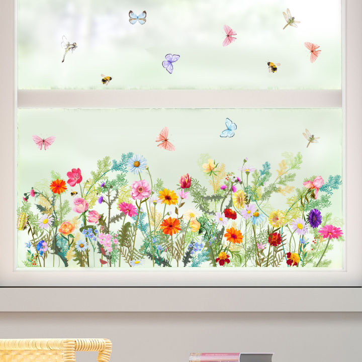 art-decal-home-sticker-self-adhesive-sticker-butterfly-window-stickers-flowers-wall-sticker-removable-wall-sticker