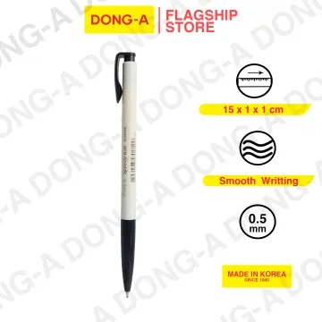 DONG-A Hexaplus Fineliner Pen, 0.4mm, 10 Color Set