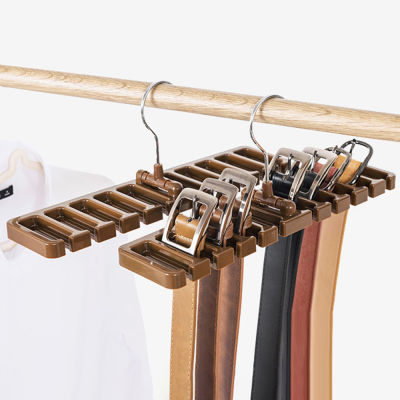 10 Organizer Closet Rack Storage Holder Multifuctional Wardrobe Scarf Tie Hanger Slot