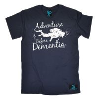 เสื้อยืดคอกลม ผ้าฝ้าย 100% ลาย Adventure Before Dementia ขนาดใหญ่ XS-4XL 5XL 6XL สําหรับผู้ชาย