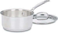 Cuisinart 719-16 Chefs Classic Stainless Saucepan with Cover, 1 1/2 Quart - Silver