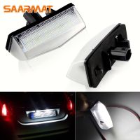 2pcs 24SMD led license plate number light CANbus No error Plug and play For Toyota Prius ZVW30 Venza Matrix For Lexus CT200H