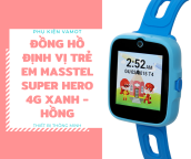 Đồng hồ định vị trẻ em Masstel Super Hero 4G