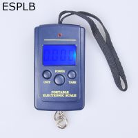 ESPLB Mini Digital Scale 0-10KG/5g 10-40KG/10g Fishing Travel Luggage Hanging Scale Electronic Weighing Scale with Backup Light Luggage Scales