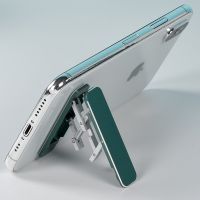 Folding Mini Metal Phone Holder Aluminum Alloy Foldable Desktop Stand 360 Rotating Universal Mobile Phone Desk Bracket