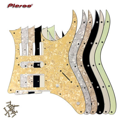 Pleroo Custom อะไหล่กีตาร์-สำหรับ MIJ Ibanez RG 350 DX Guitar Pickguard HSH Humbucker Pickup Scratch Plate-wangjun1