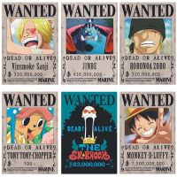 โปสเตอร์ลายอะนิเมะ One Piece 10 ชิ้น / ชุด