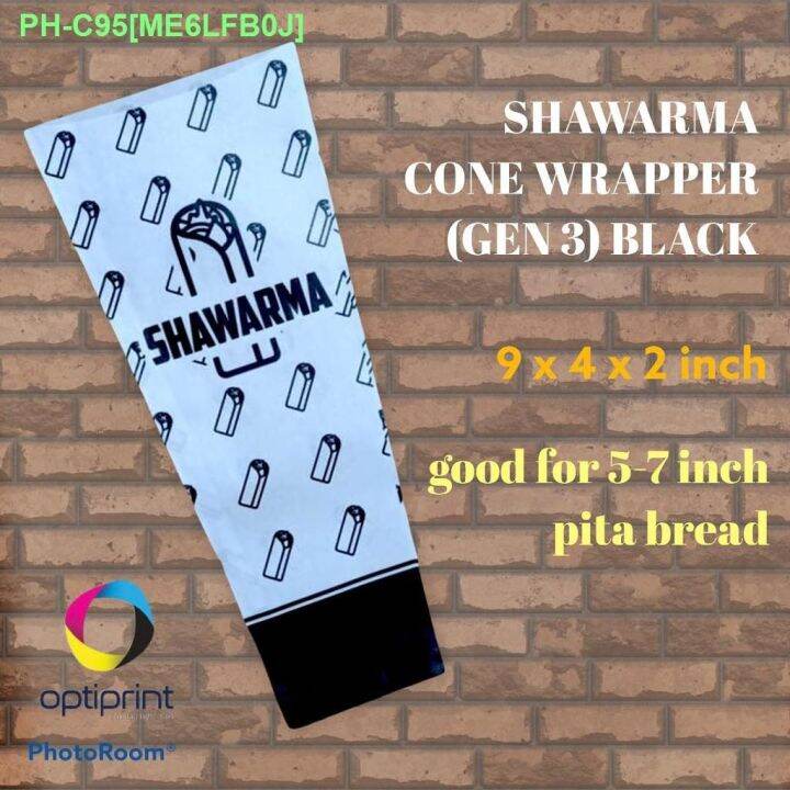 Shawarma Wrapper Gen3 Design SMALL (GOOD FOR 5-7 INCHES PITA ...