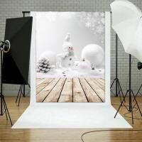 【☸2023 New☸】 fangyili 3x5ft การถ่ายภาพพื้นหลังไวนิล Snowman ถ่ายภาพฉากหลัง3d Effects สำหรับ Studio Photo Props